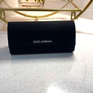 Authentic Dolce and Gabbana sunglasses case. Pristine condition
